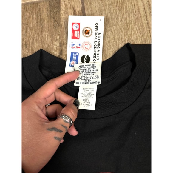 Vintage 1992 Phoenix Suns Nutmeg Mills NBA T Shirt NWT Made USA XL Deadstock - Picture 4 of 13